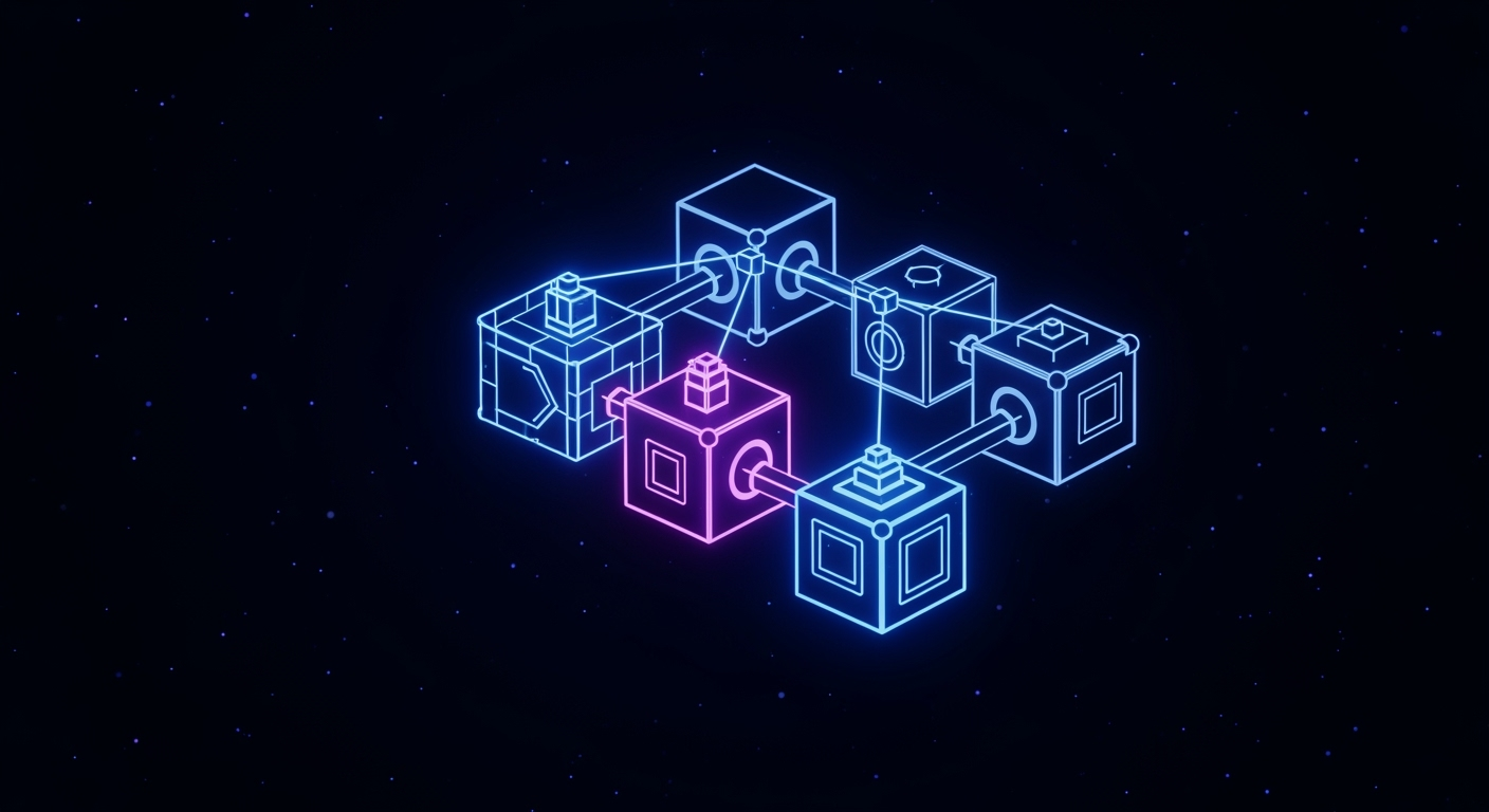 Constellation pattern architecture showing modular, composable infrastructure